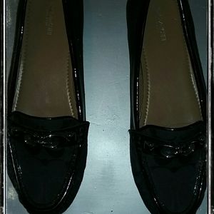 Coach Black Loafers in EUC.
